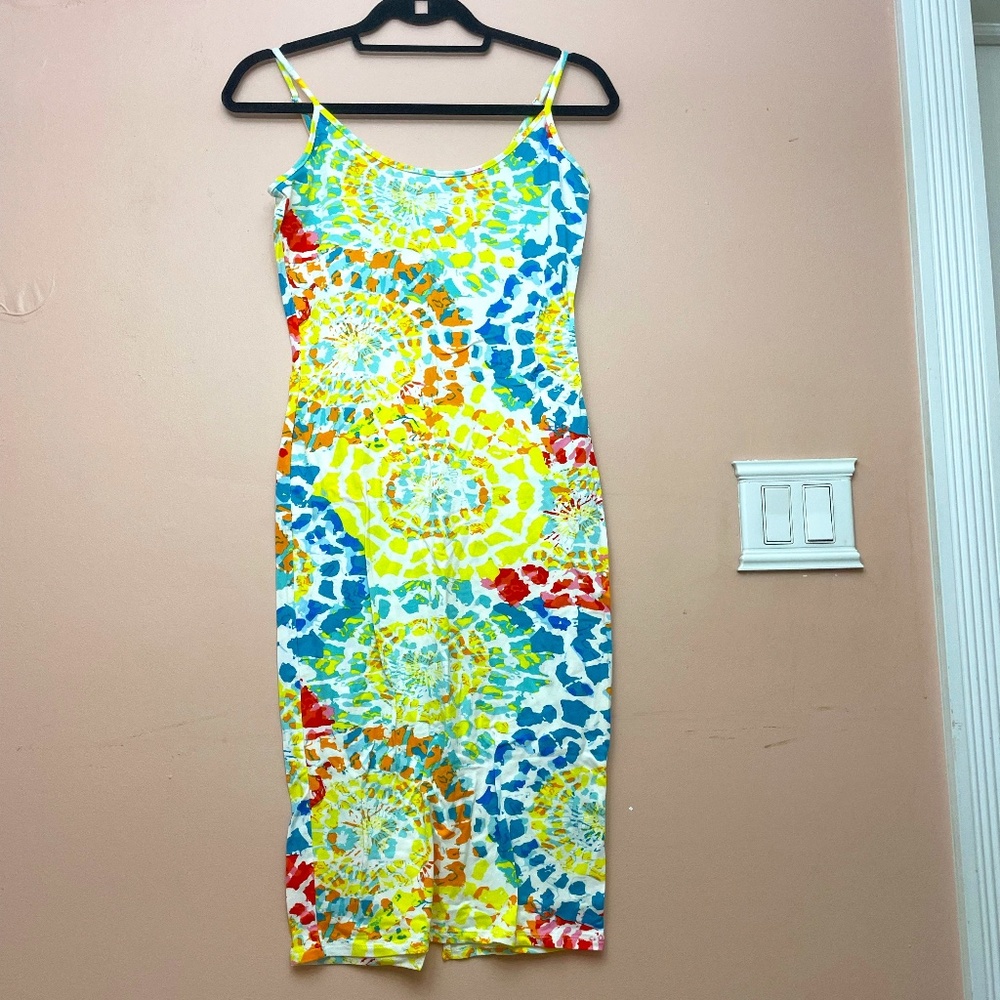 Yellow summer dress